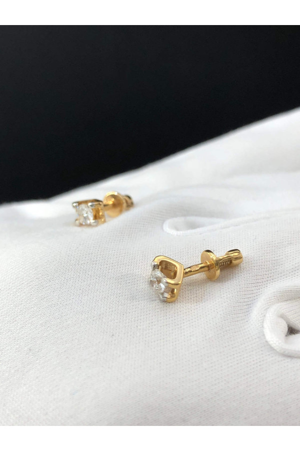 Nõelkõrvarõngad teemantidega 0/71 300