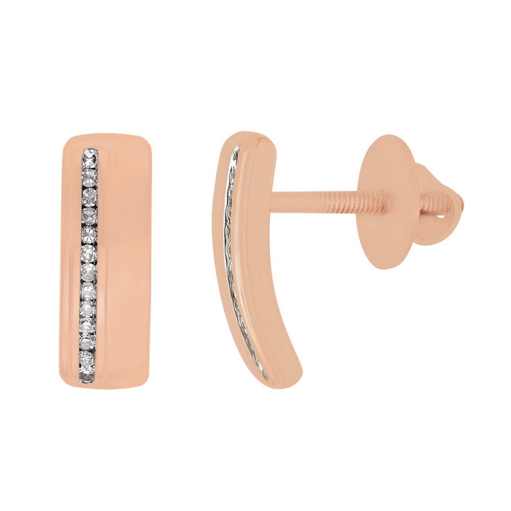 Серьги с бриллиантами 1698