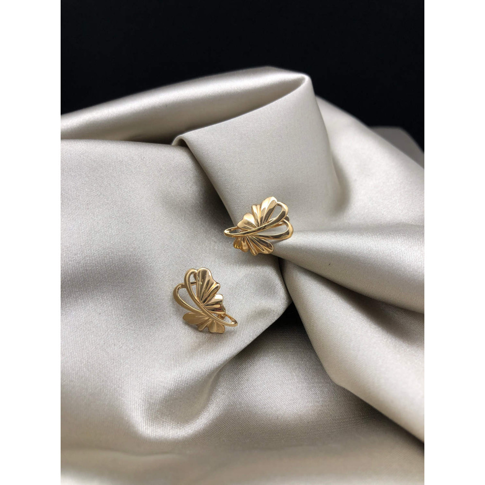 Silver earrings with cubic zirconia 20/46 660