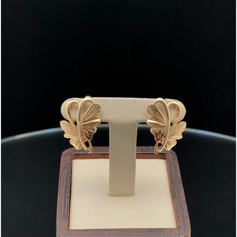 Silver earrings with cubic zirconia 20/46 660