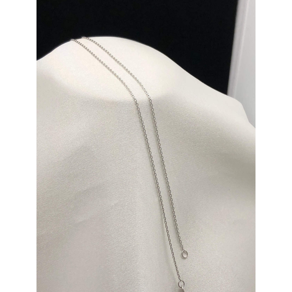 Kett valgest kullast 50,0 cm 0/20 30