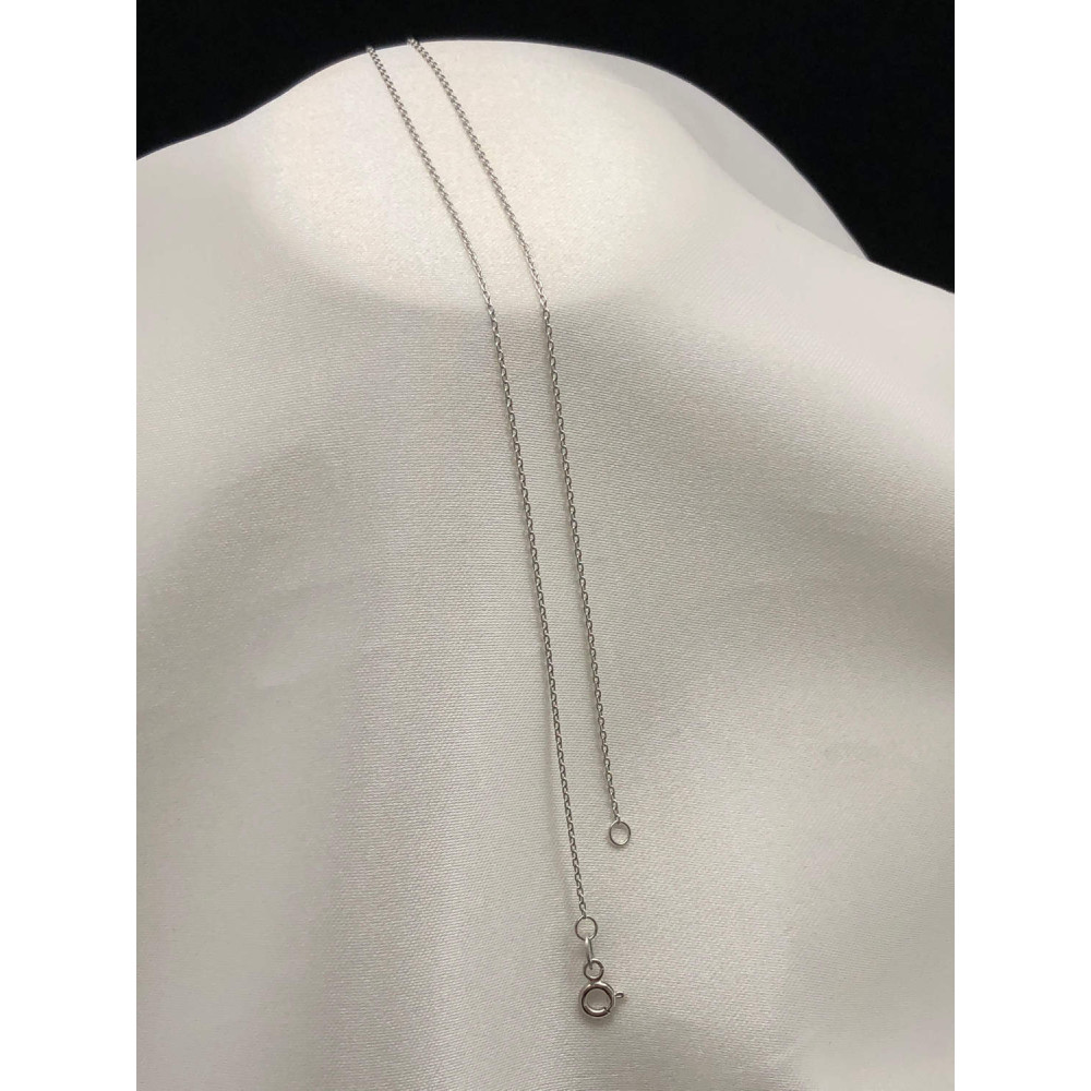 Kett valgest kullast 50,0 cm 0/20 30