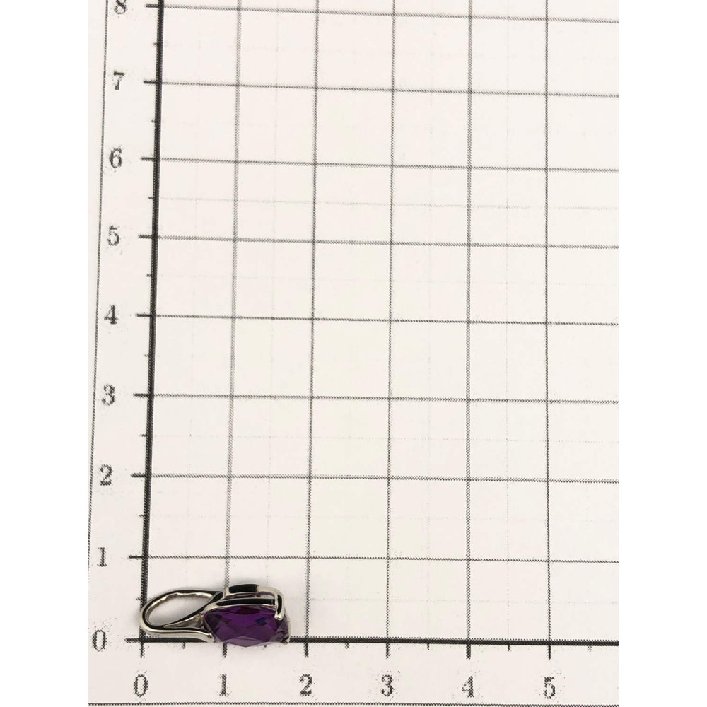 Подвеска из белого золота с александритом 0/44 41