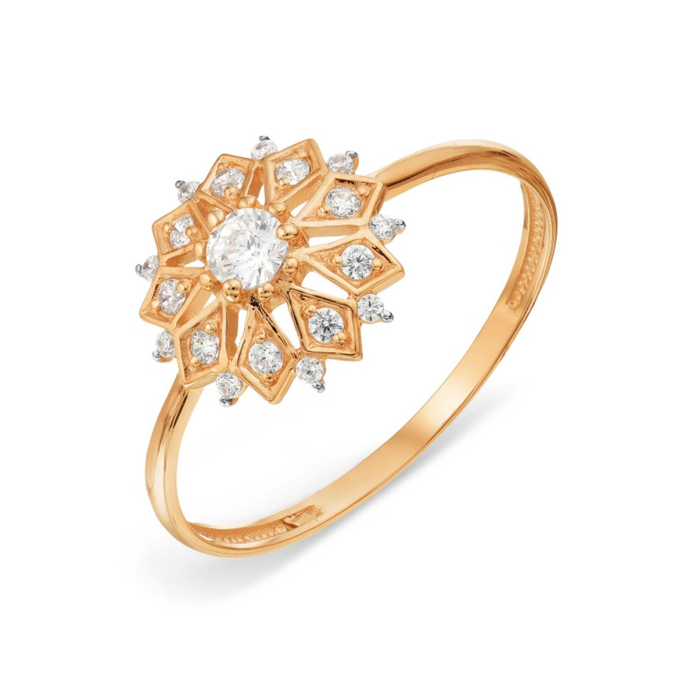 Kuldsõrmus tsirkooniumoksiidiga 16,5 0/5 433