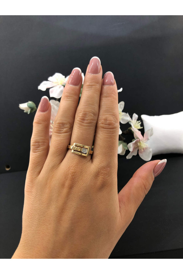 Sõrmus teemandiga 1/56 138