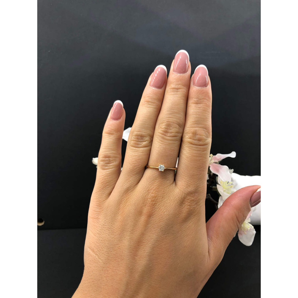 Sõrmus teemandiga 25.17.3003