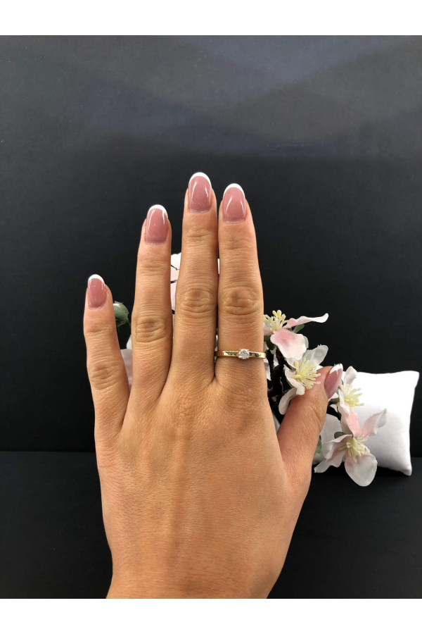 Sõrmus teemandiga 0456 486