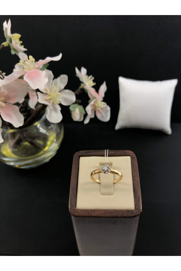 Sõrmus teemandiga 0/44 34