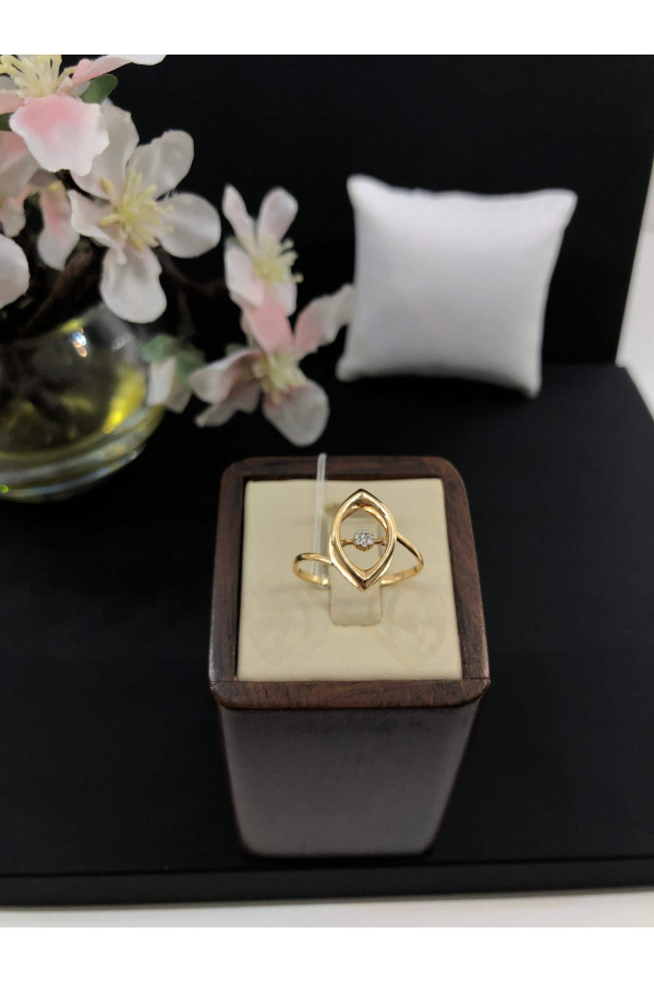 Sõrmus teemandiga 0/91 1215