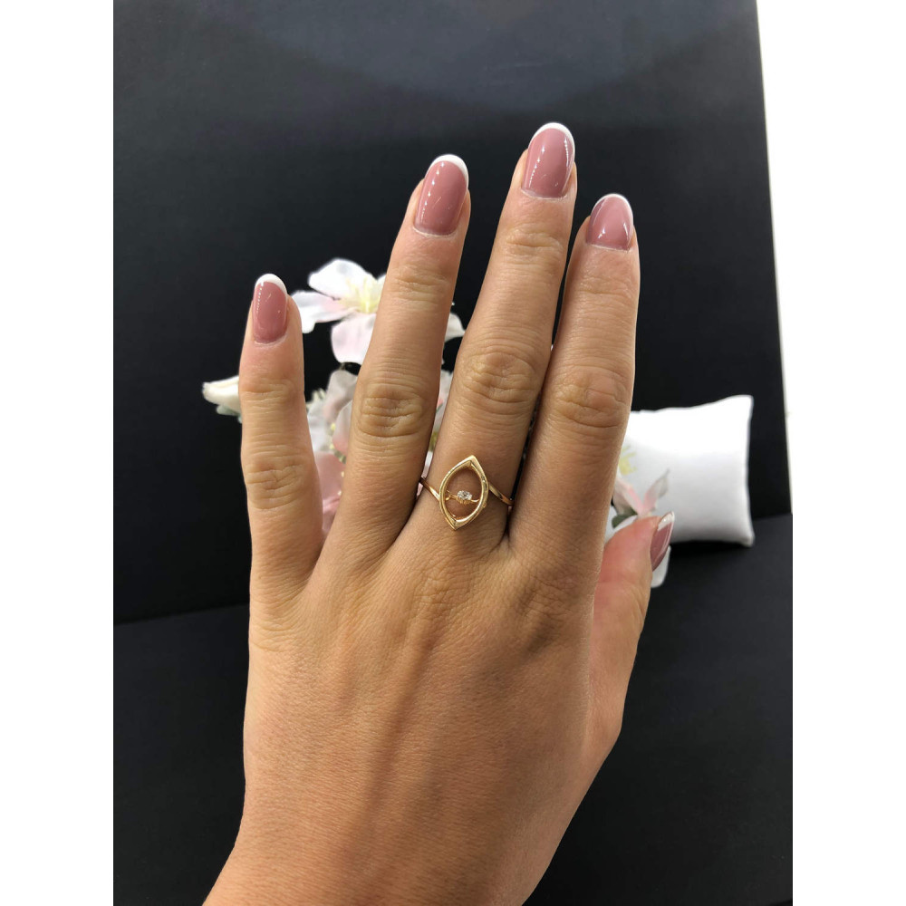 Sõrmus teemandiga 0/91 1215