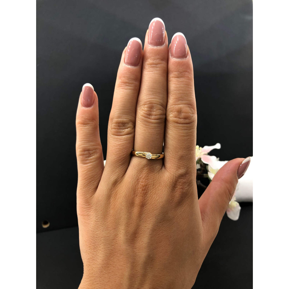 Sõrmus teemandiga 1/56 107