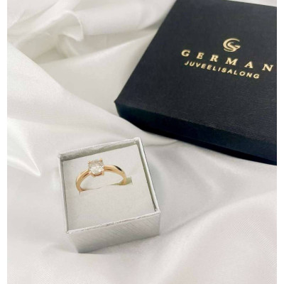 0.91 Ct Rose Gold Diamond Ring