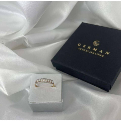 0.571 Ct Diamond Ring in Rose Gold