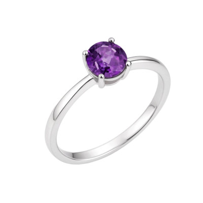 0.43 Ct White Gold Tanzanite Ring
