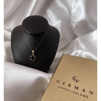 Roosakuldsed Ripats Musta Agatiga