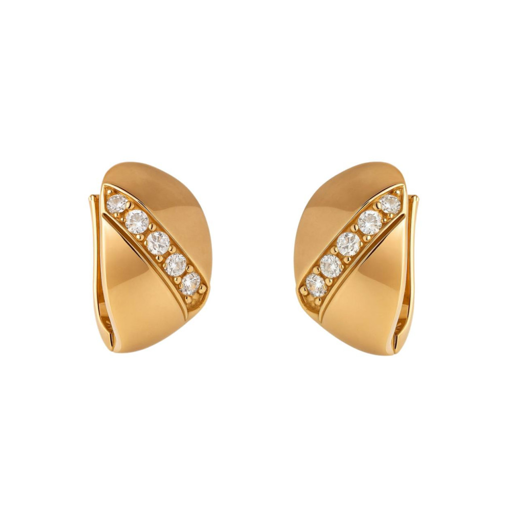 Roosakuldsed "Väike Sära" Kõrvarõngad