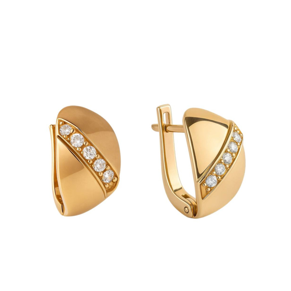 Roosakuldsed "Väike Sära" Kõrvarõngad